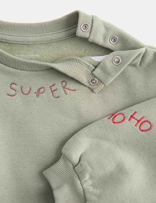 2pc Cotton Rich Top & Bottom Outfit (0-3 Yrs)