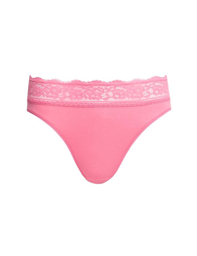 5pk Cotton Rich Printed High Leg Knickers