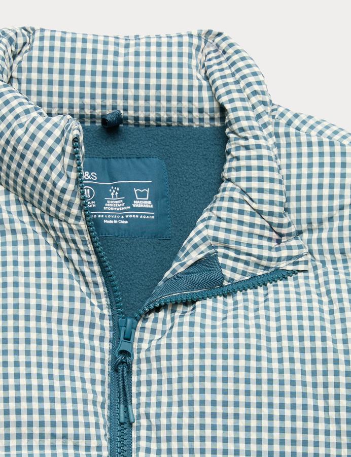 Stormwear™ Gingham Puffer Jacket (6-16 Yrs)
