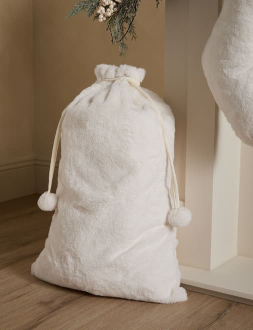 Faux Fur Christmas Sack