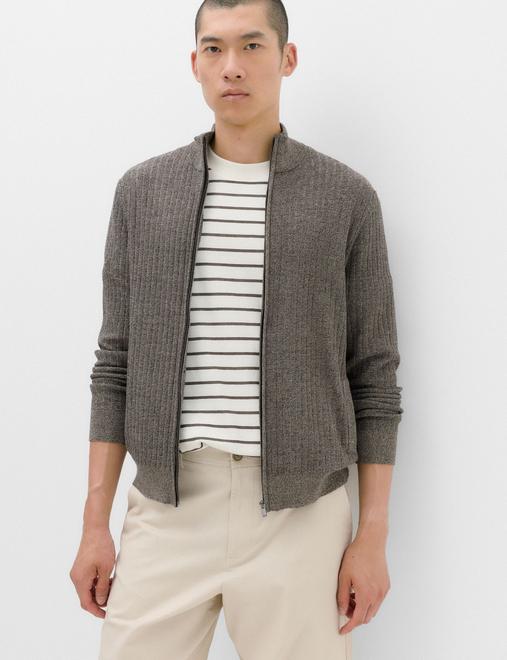 Cotton Rich Smart Funnel Neck Jumper