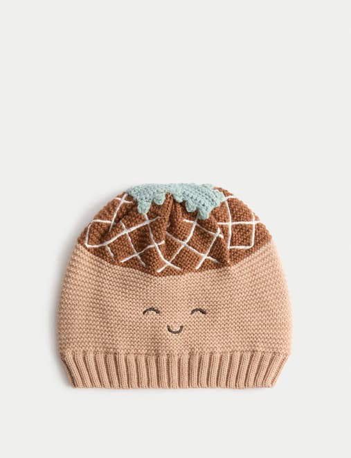 Baby Acorn Winter Hat (0-3 Yrs)