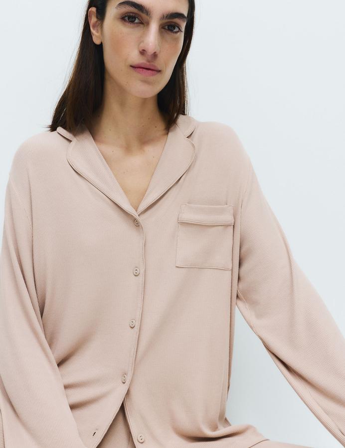 Rib Pyjama Set