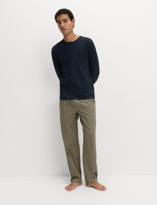 Pure Cotton Houndstooth Pyjama Set