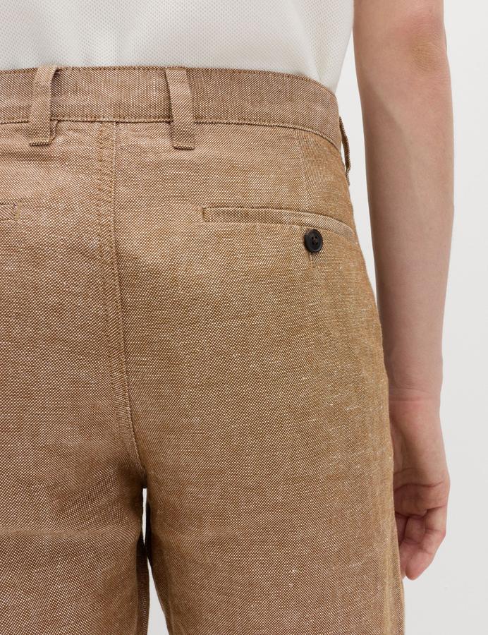Linen Blend Chino Shorts