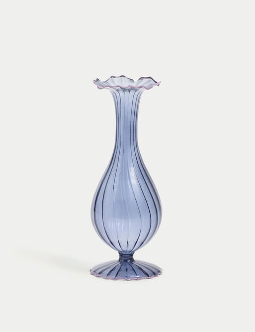 Tall Glass Vase