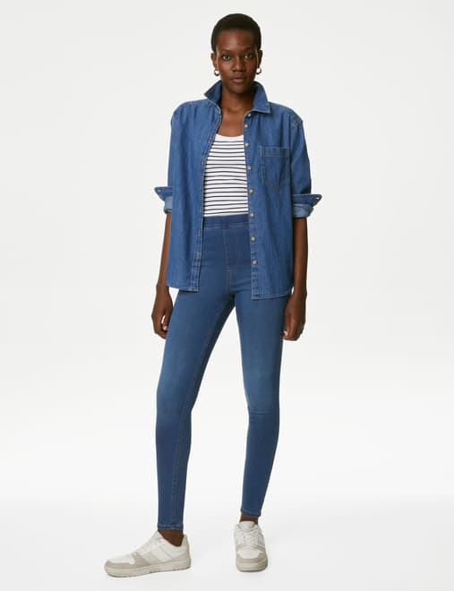 Pull on High Waisted Jegging