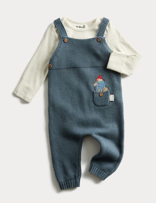 2pc Pure Cotton Paddington™ Knitted Outfit (0-12 Mths)