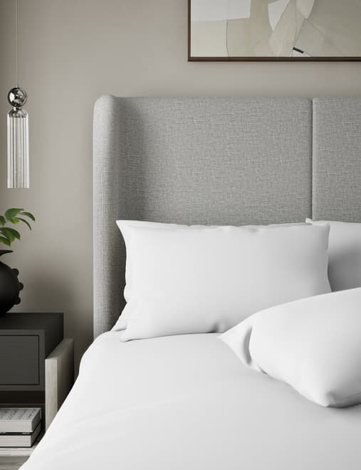 2pk 500TC Cotton Sateen Standard Pillowcases