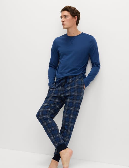 Pure Cotton Checked Pyjama Set
