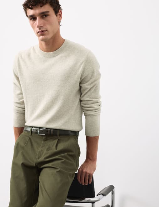 Pure Cashmere Crew Neck Jumper