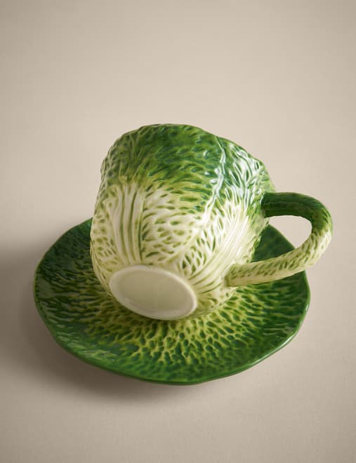 Cabbage Cup & Saucer