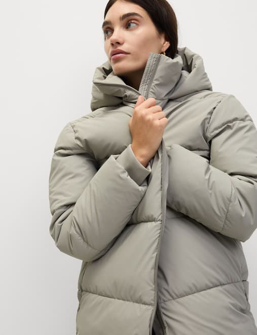 Rubber Thermowarmth™ Padded Duvet Coat