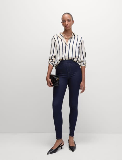 Pull on High Waisted Jegging