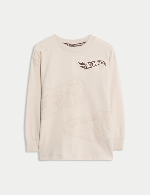 Pure Cotton Hot Wheels™ Top (2-8 Yrs)