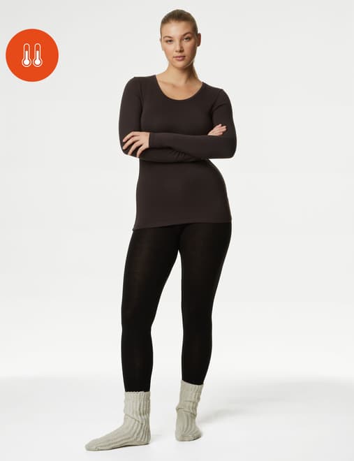 Heatgen™ Medium Thermal Scoop Neck Top