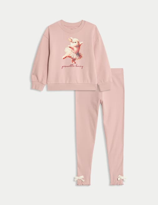 Cotton Rich Ballerina Pyjamas (1-8 Yrs)