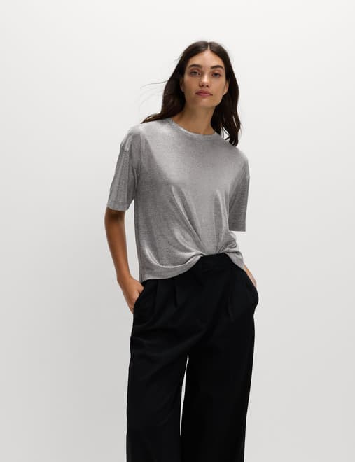 Metallic Shimmer T-Shirt