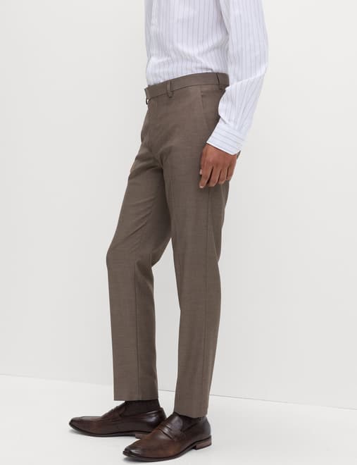 Slim Fit Stretch Suit Trousers