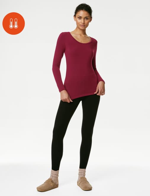 Heatgen™ Medium Thermal Scoop Neck Top