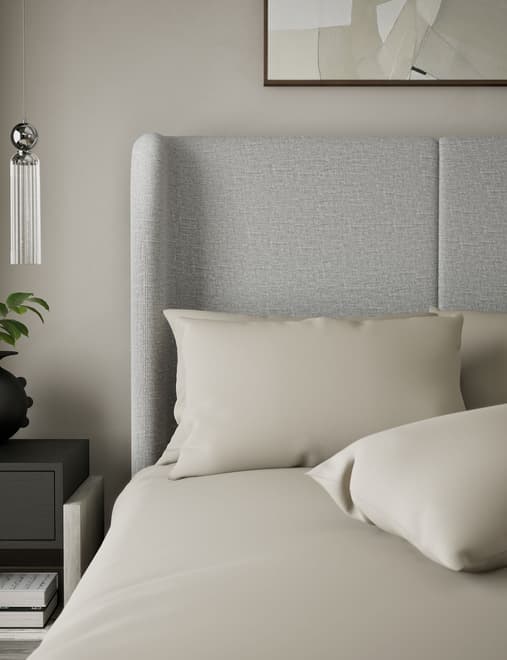 2pk 500TC Cotton Sateen Standard Pillowcases