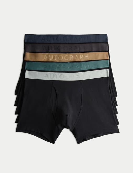 5 Pack Supima® Cotton Modal Stretch Trunks