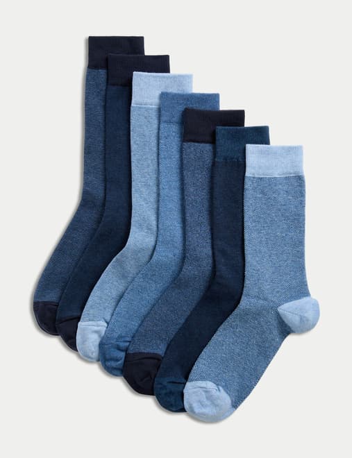 7 Pack Cool & Fresh™ Cotton Rich Socks