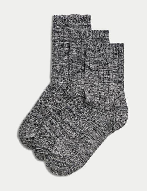 3pk Thermal Sumptuously Soft™ Ankle High Socks