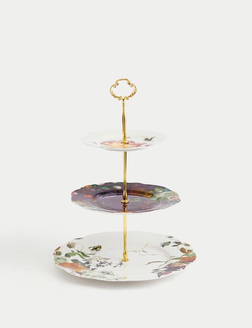 Floral Cake Stand