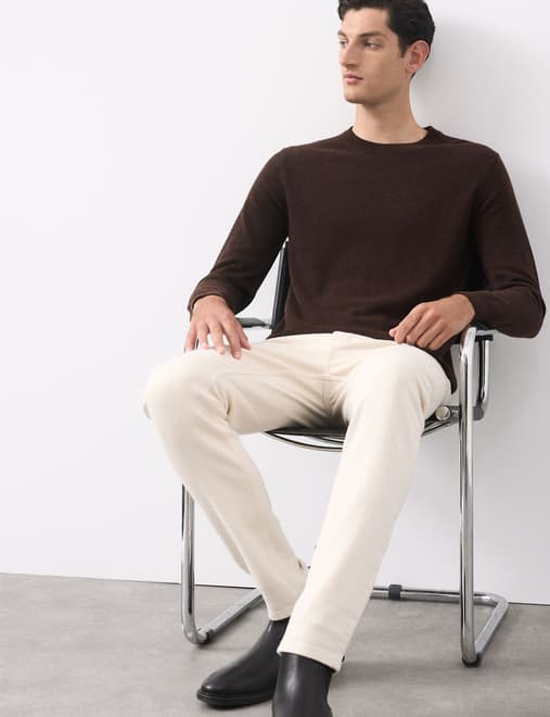 Pure Cashmere Crew Neck Jumper