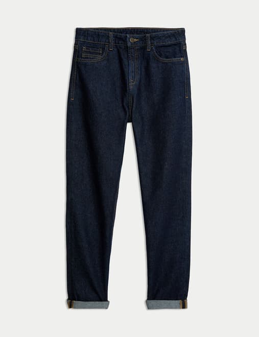 Pure Cotton Relaxed Fit Jeans (6-16 Yrs)