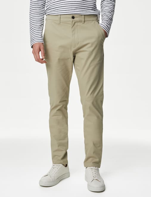 Slim Fit Stretch Chinos