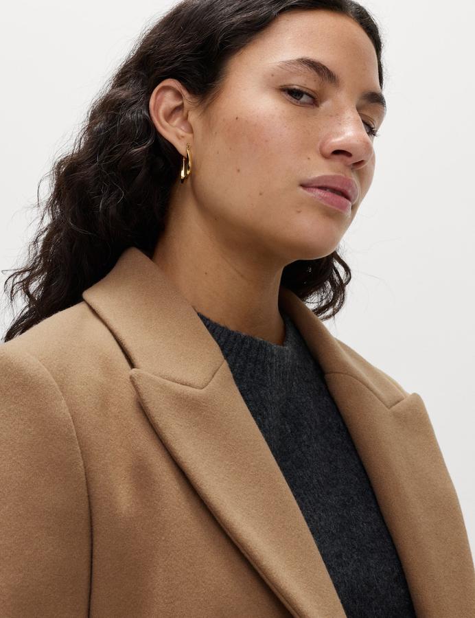 Collared Longline Tailored Coat