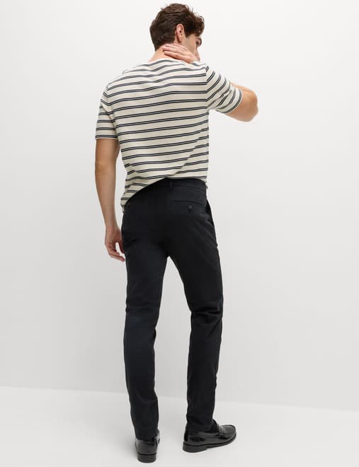 Slim Fit Cotton Rich Stretch Chinos