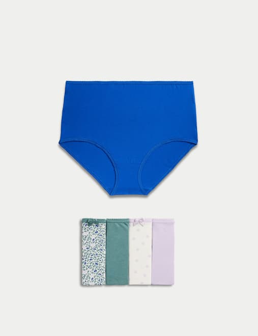 5pk Cotton Lycra™ Full Briefs