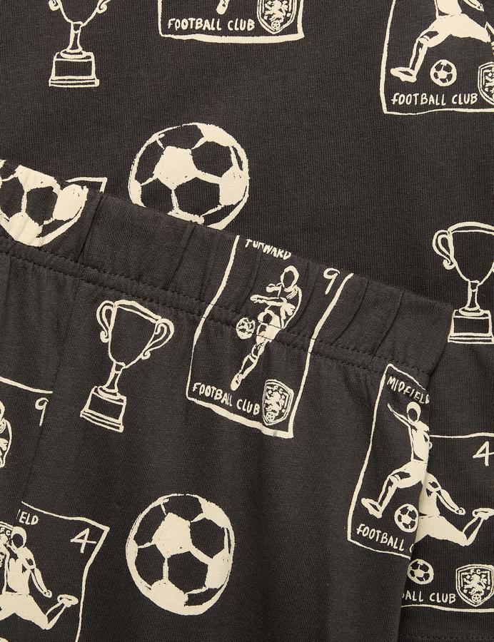 Cotton Rich Football Pyjama Set (1-16 Yrs)