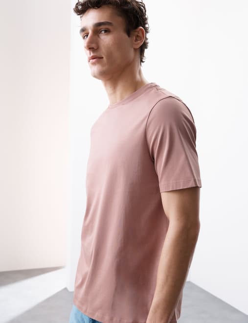 Pure Supima® Cotton Performance Crew Neck T-shirt