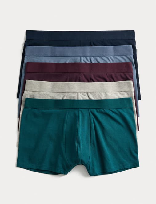 5 Pack Cotton Stretch Cool & Fresh™ Hipsters