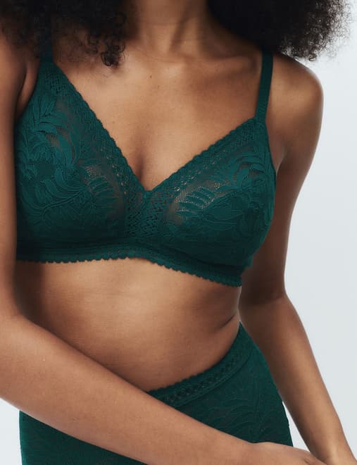 Flexifit™ Lace Non-Wired Full Cup Bra (A-E)