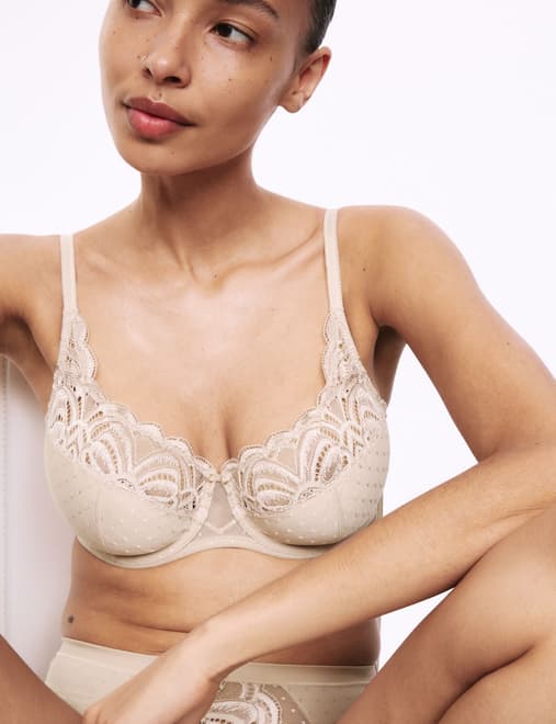 Amelia Lace Wired Full Cup Bra (A-E)