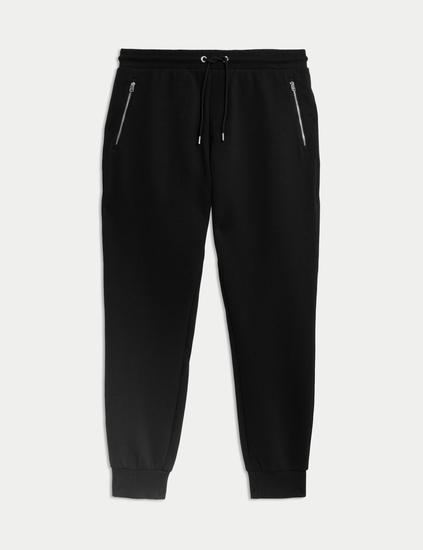 Regular Fit Cotton Rich Performance Cuffed Joggers