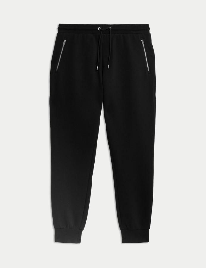 Regular Fit Cotton Rich Performance Cuffed Joggers
