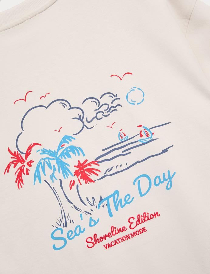 Pure Cotton Graphic T-Shirt (6-16 Yrs)