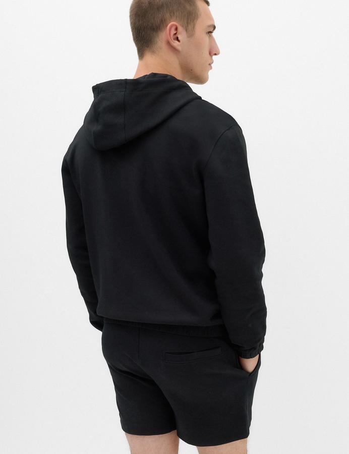 Cotton Rich Zip Up Hoodie