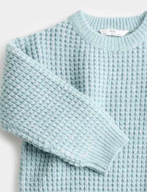 Crew Neck Knitted Jumper (2-8 Yrs)