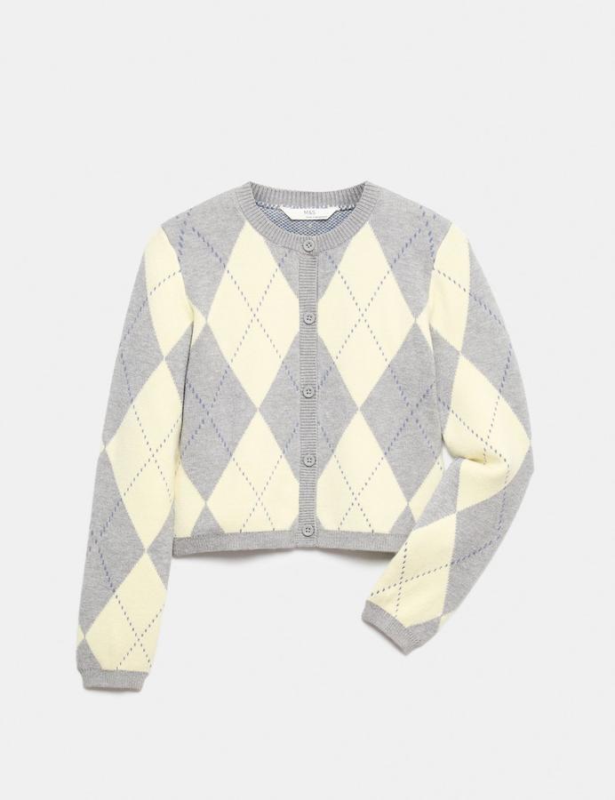 Argyle Cardigan (6-16 Yrs)