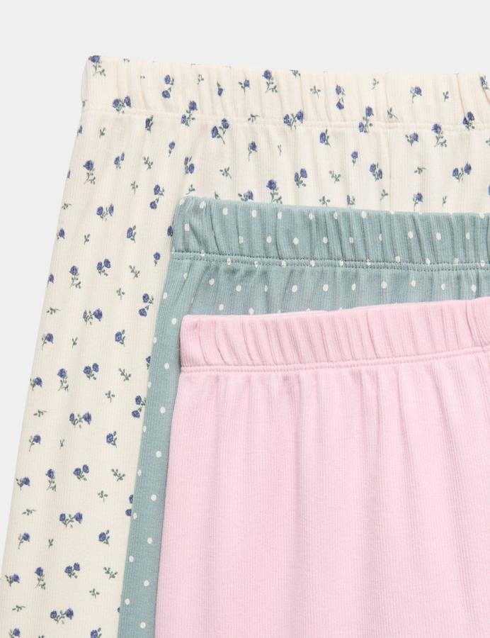 3 Pack Ribbed Pyjama Set (6-16 Yrs)