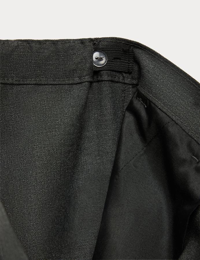 2 Pack Girls' Slim Leg School Trousers (2-18 Yrs)