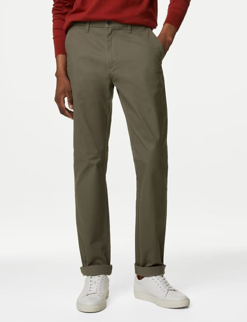 Slim Fit Stretch Chinos