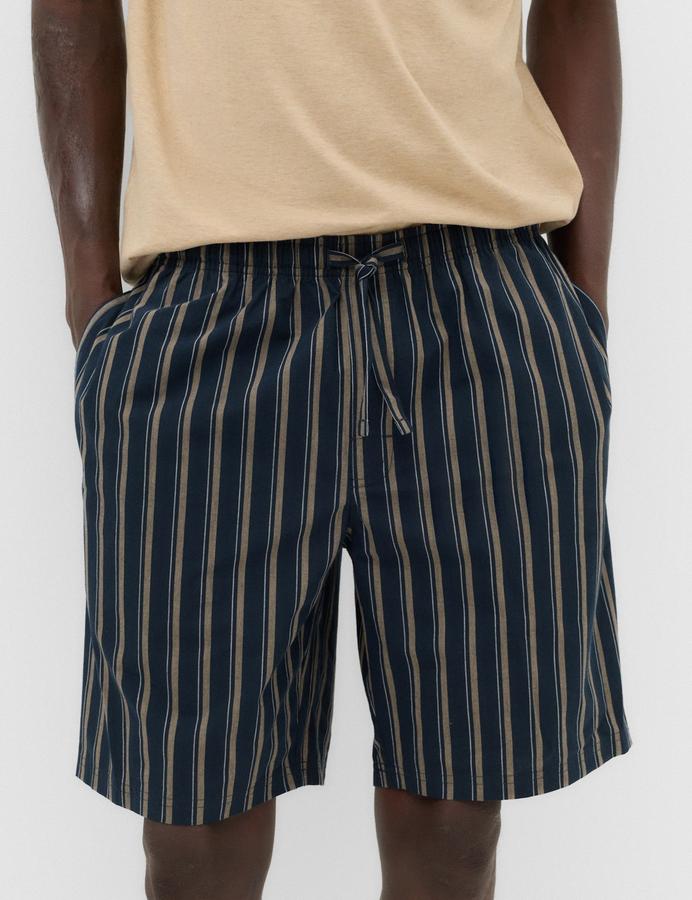 Pure Cotton Woven Striped Pyjama Set